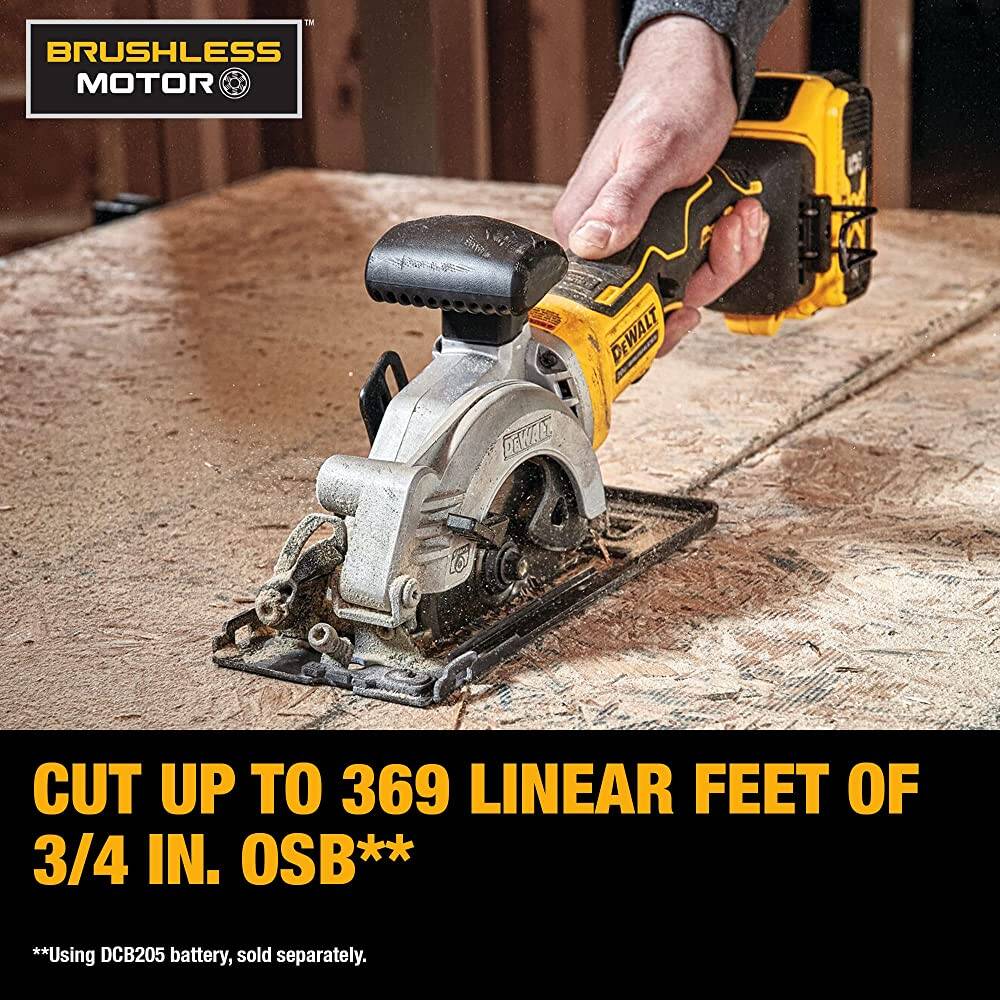 DEWALT DCS571P1 ATOMIC 20V MAX* Circular Saw Kit, 4-1/2-Inch