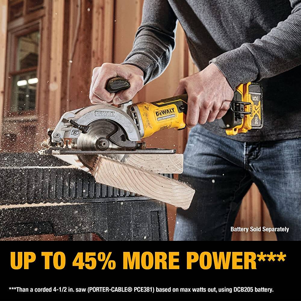 DEWALT DCS571P1 ATOMIC 20V MAX* Circular Saw Kit, 4-1/2-Inch