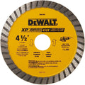 DEWALT DW4701 Diamond Blade, Dry or Wet Cutting, Continuous Rim, 7/8-Inch Arbor, 4-1/2-Inch