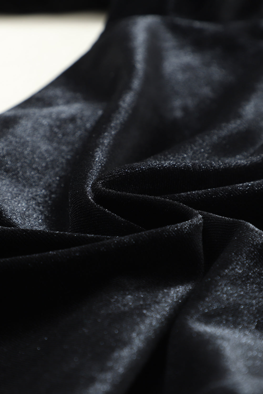 Solid Velvet Jogger Pants