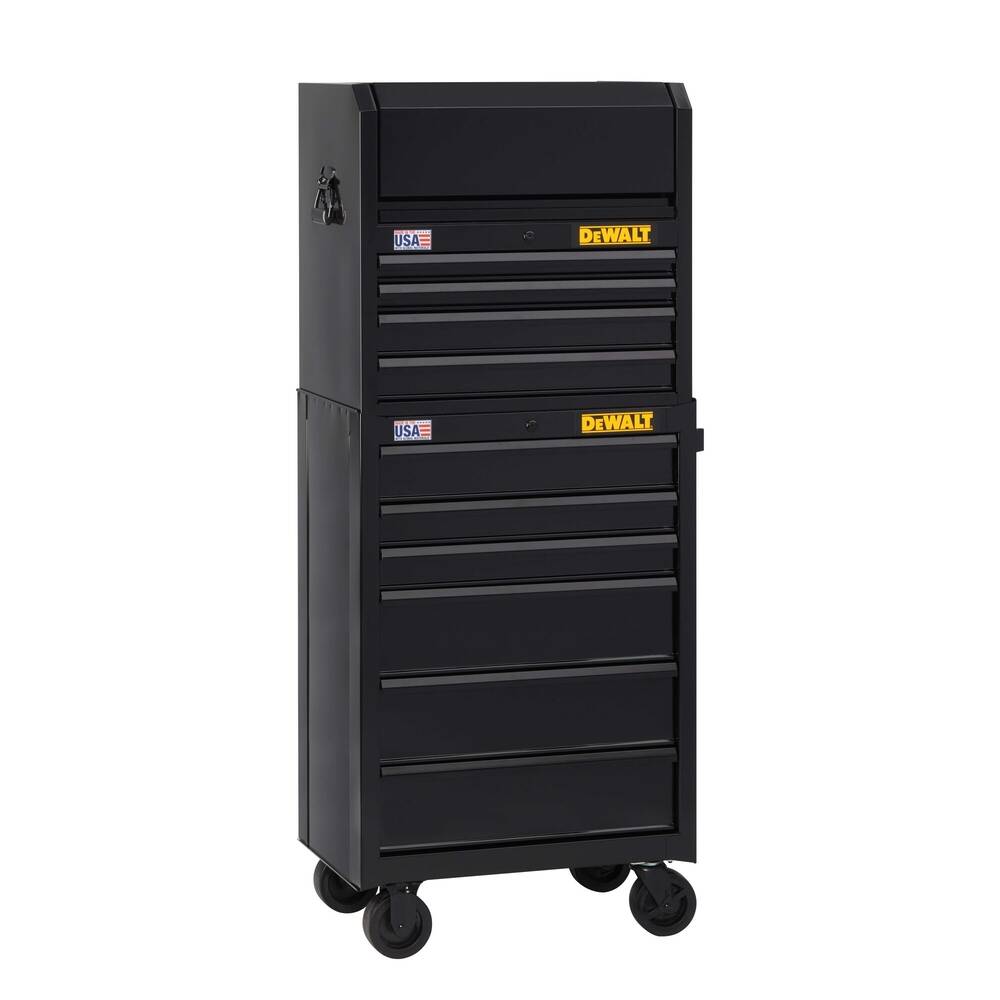 DEWALT 700 Series Husky Rolling Tool Cabinet, 26 in Wide, 6-Drawer, Roller ToolBox Organizer Chest Workbenches