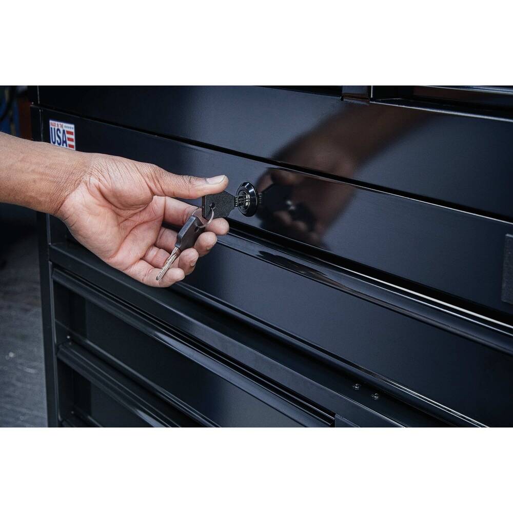 DEWALT Husky Rolling Tool Cabinet, 52 in. Wide 9-Drawer Roller ToolBox Organizer Chest Workbenches