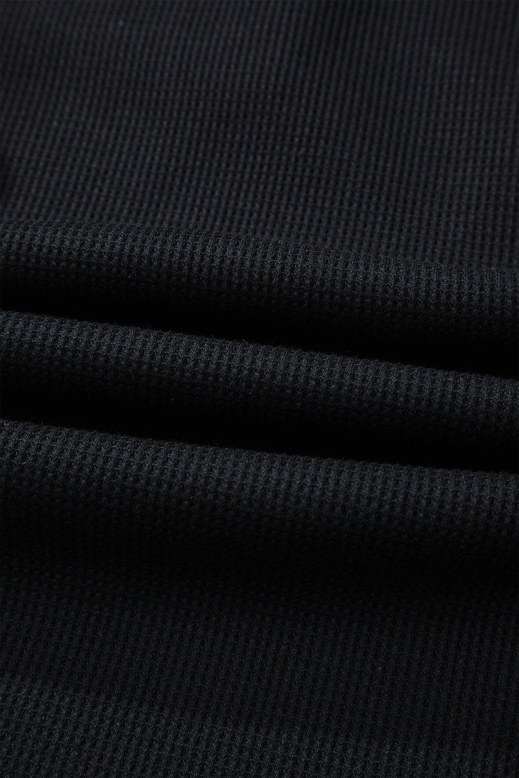 Denim Waffle Knit Contrast Trim Polo Dress
