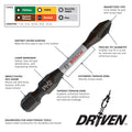 BOSCH ITDSQ2215 15 pc. Driven 2 In. Impact Square #2 Power Bits