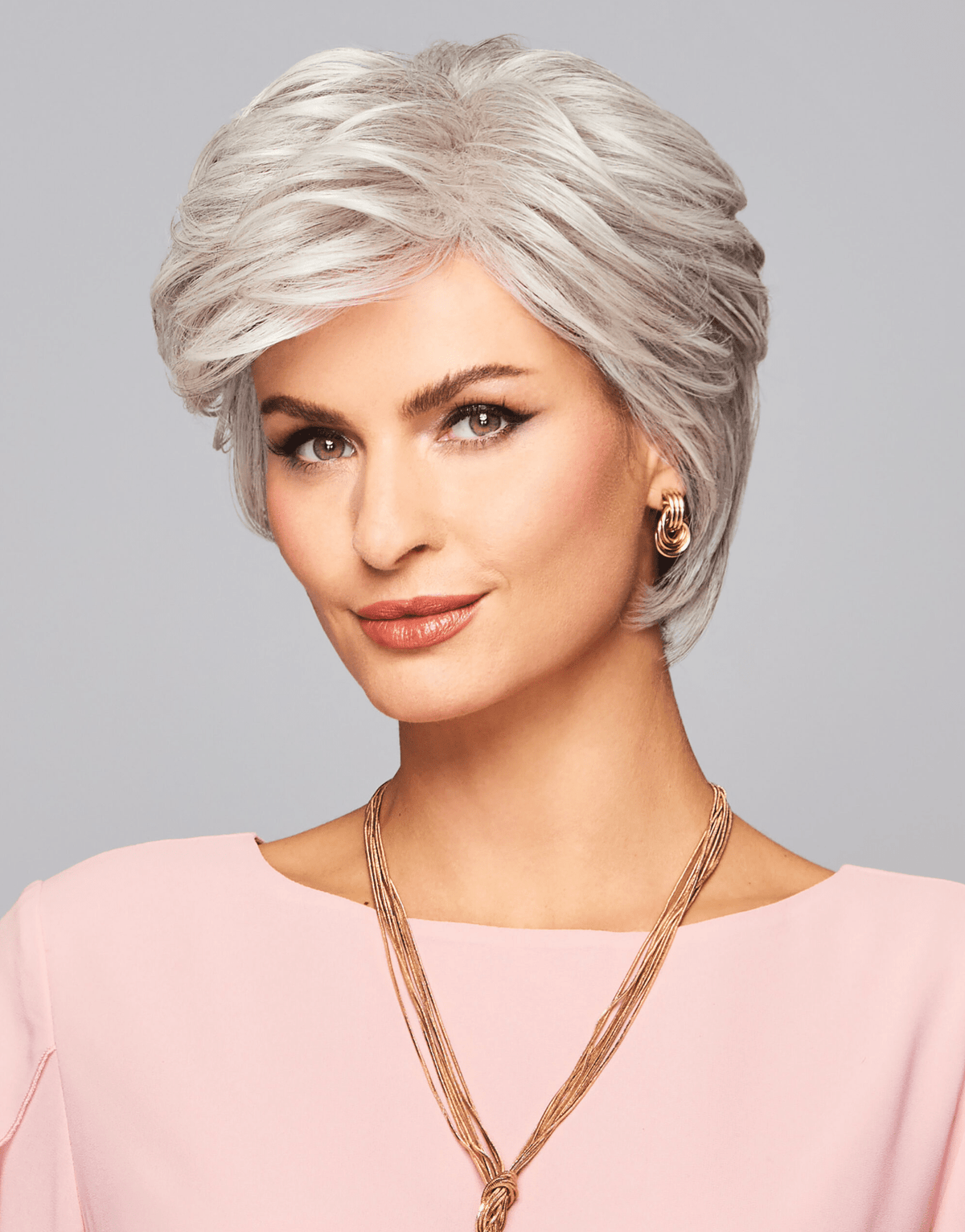 Gabor Enthusiastic Short Shag Wig - Medium Red