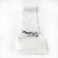 F72B - Honig's White Nylon Stay-put Bean Bag