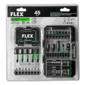 FLEX FAM10103-45 Impacks 45-Piece Impact Driver Bit Set