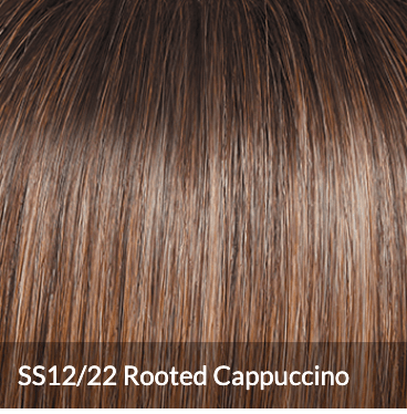 Raquel Welch Top Billing Wavy Hair Topper, SS12/22 Cappuccino, 14 in