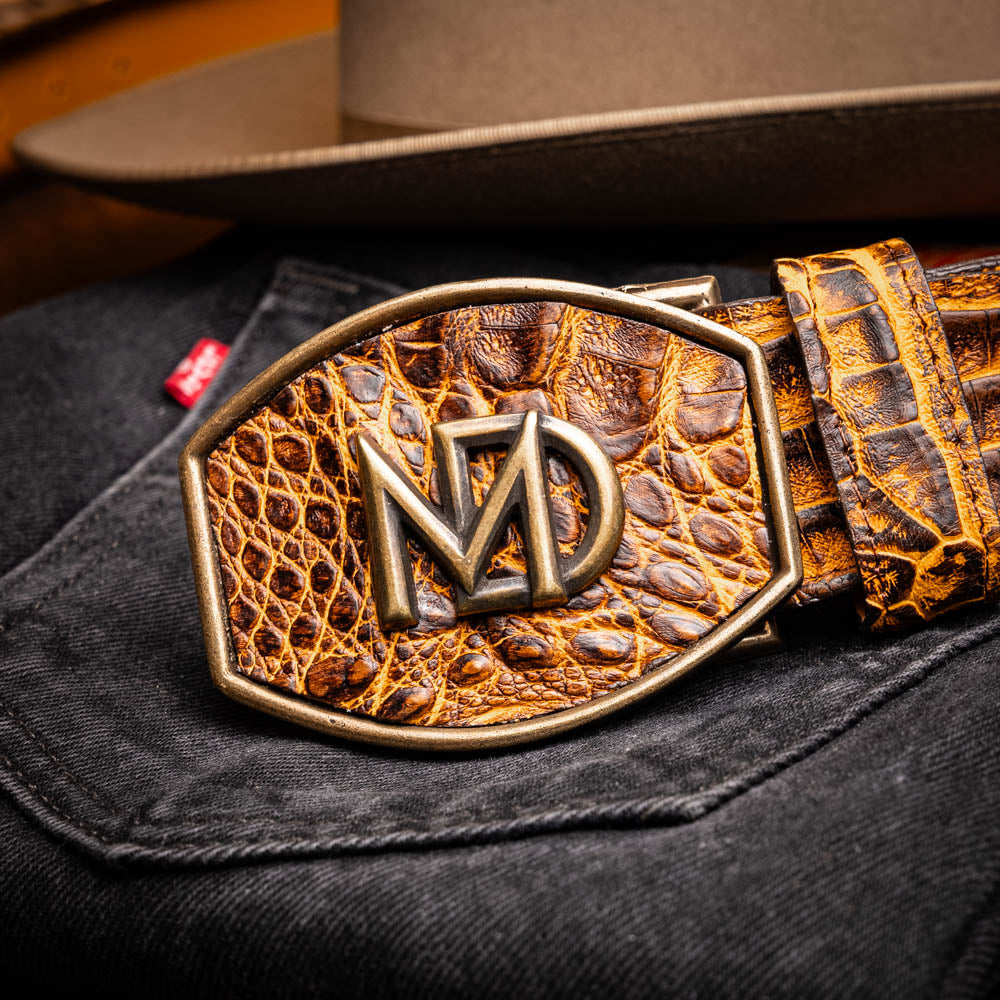 Iowa Belt Mustard Brown