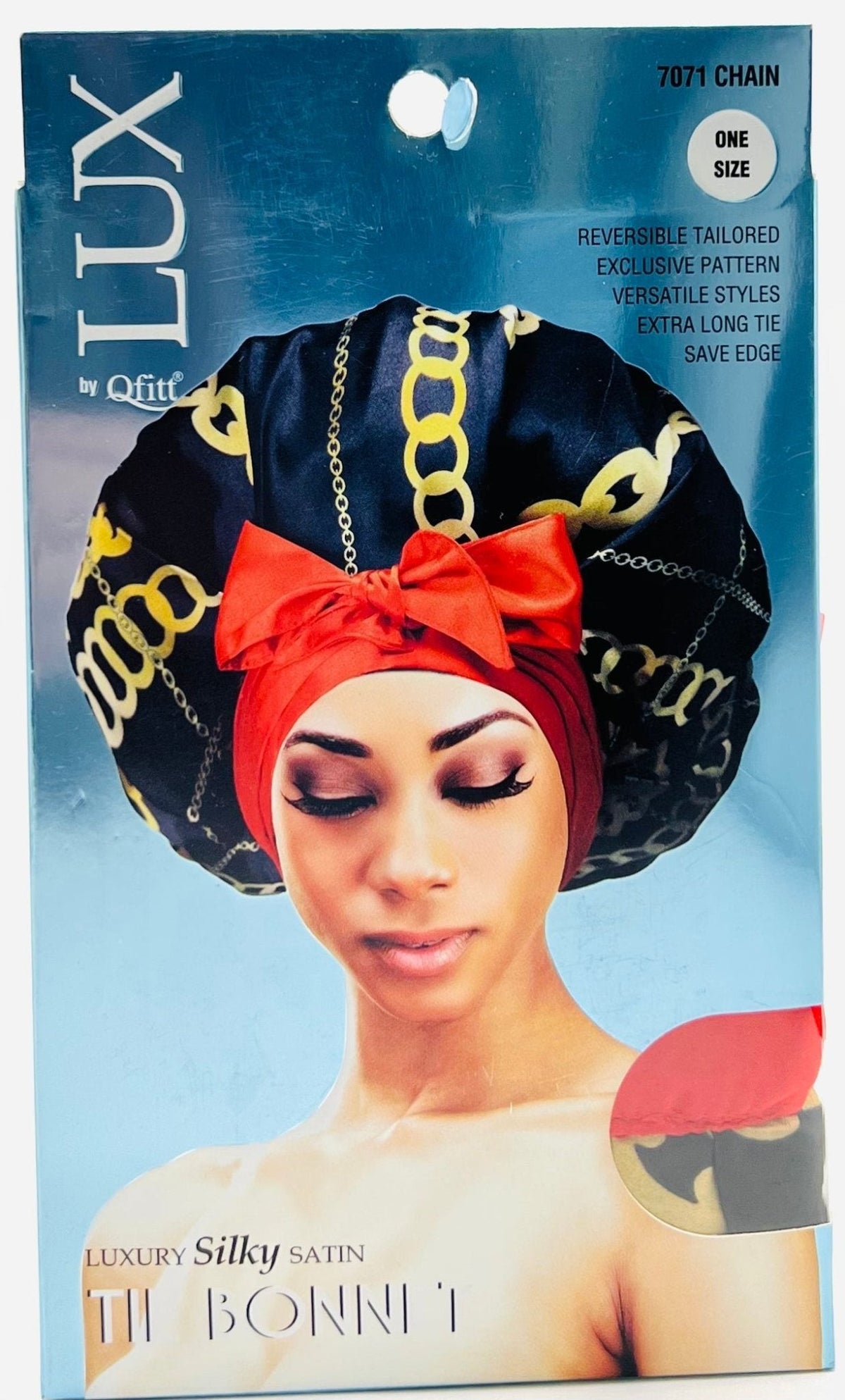 Lux by Qfitt Silky Tie Bonnet