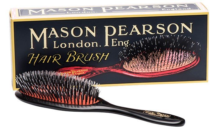 Mason Pearson Handy Pure Bristle Hair Brush – B3 Dark Ruby - New in Box