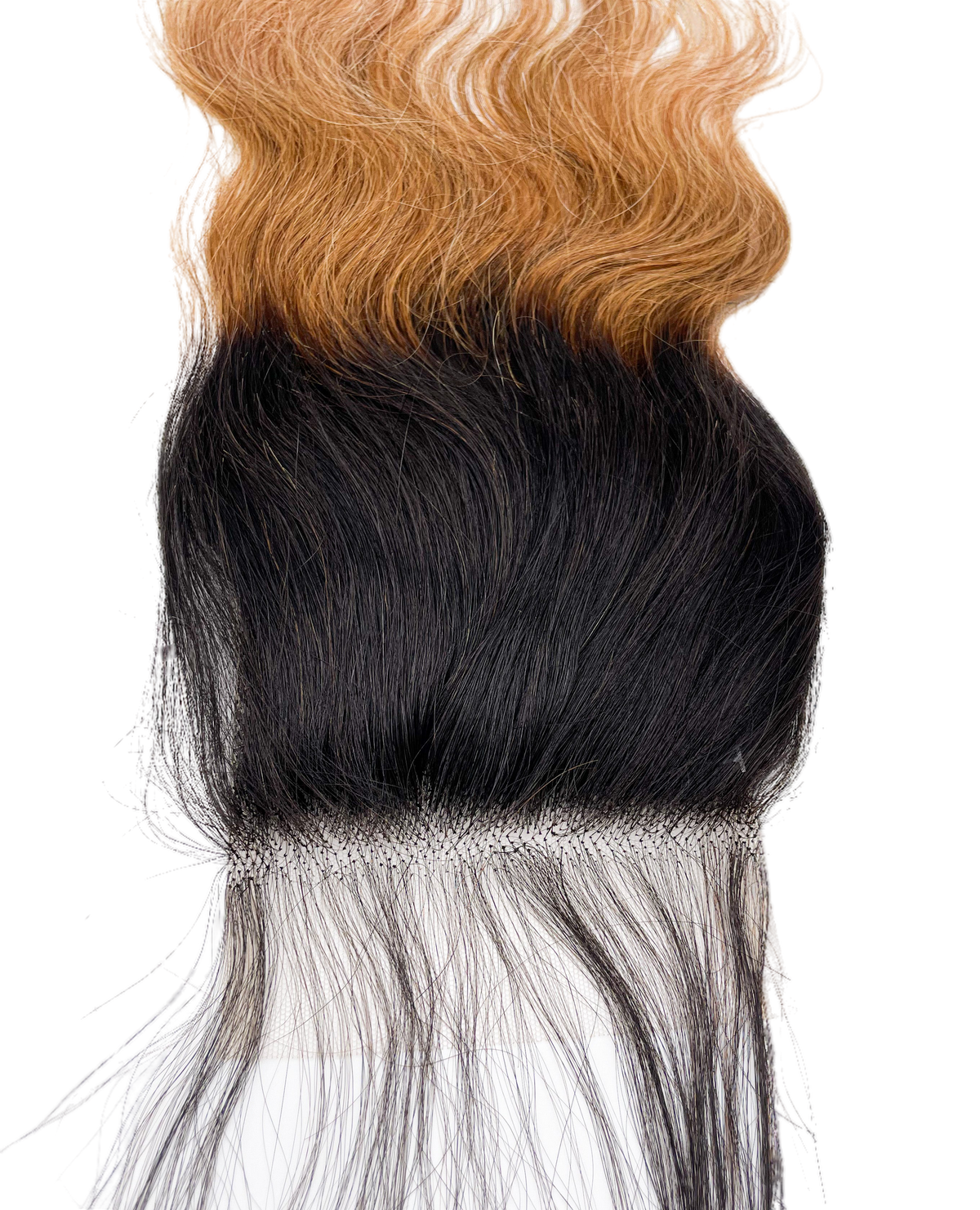 Rio Body Wave Closure 4x4 Gold, 16 in