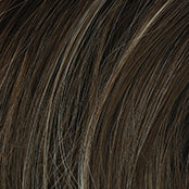 HIM Collection Gallant Men's Wig, M280S 20% Grey / Darkest Brown