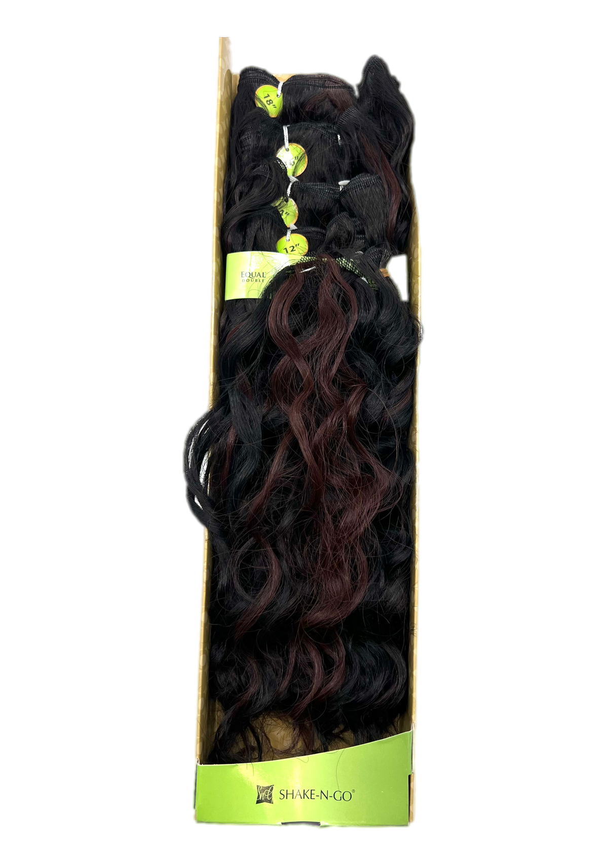 FreeTress Equal Appeal Curl Synthetic Weave, 4 Pcs with Closure, P1B/33