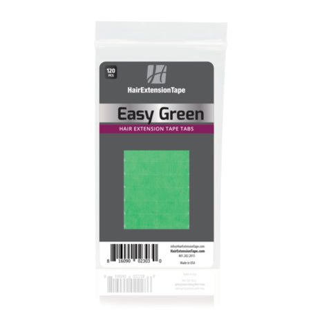 Walker Tape Easy Green Wig Tape Roll, 3/8 in x 6 yd