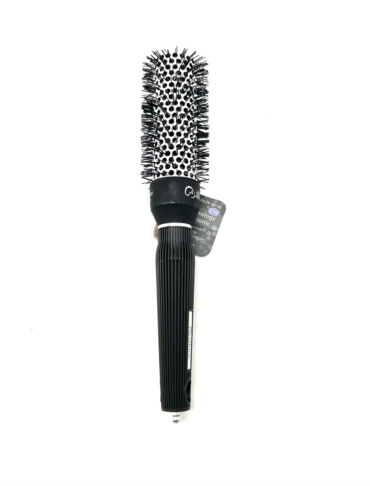 Allure Ceramic Ionic Nanotech Round Hair Brush, 1 1/4 in (32 mm)