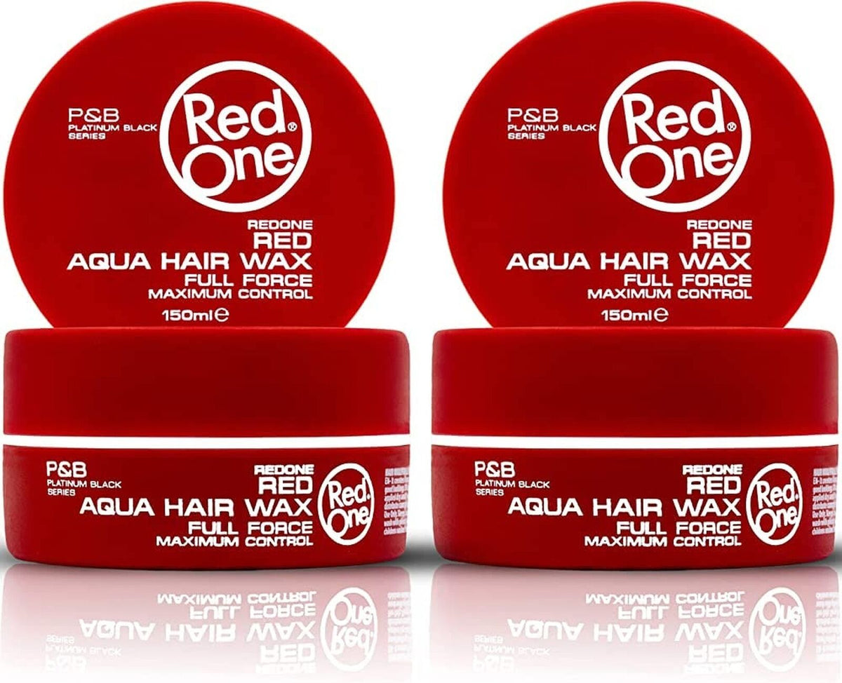 Red One Max Control Matte Hair Styling Wax, Argan, 5 oz