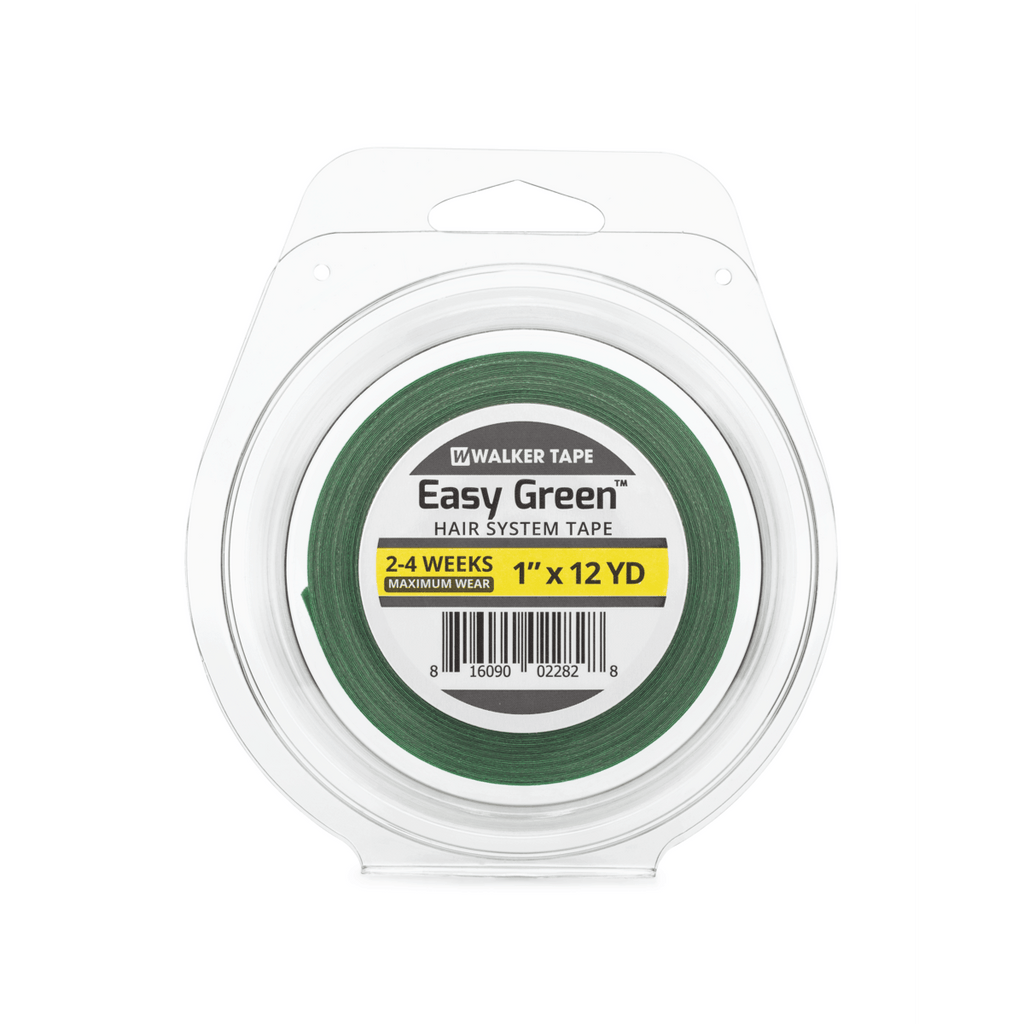 Walker Tape Easy Green Wig Tape Roll, 3/4 in x 36 yd