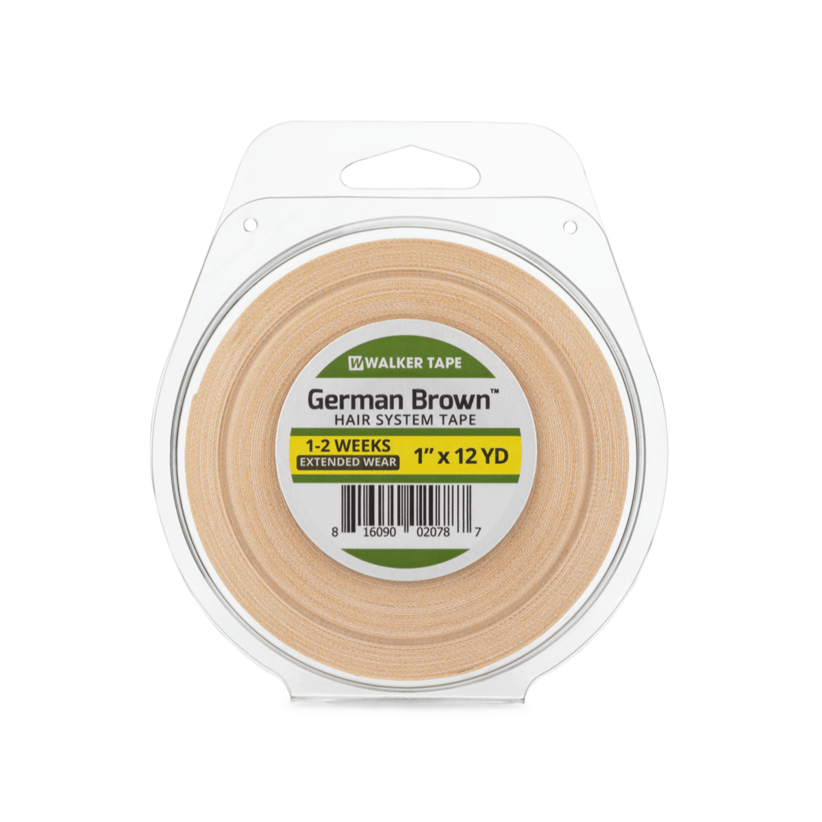 Walker Tape German Brown Liner Cloth Tape, 3/4 in x 36 yd