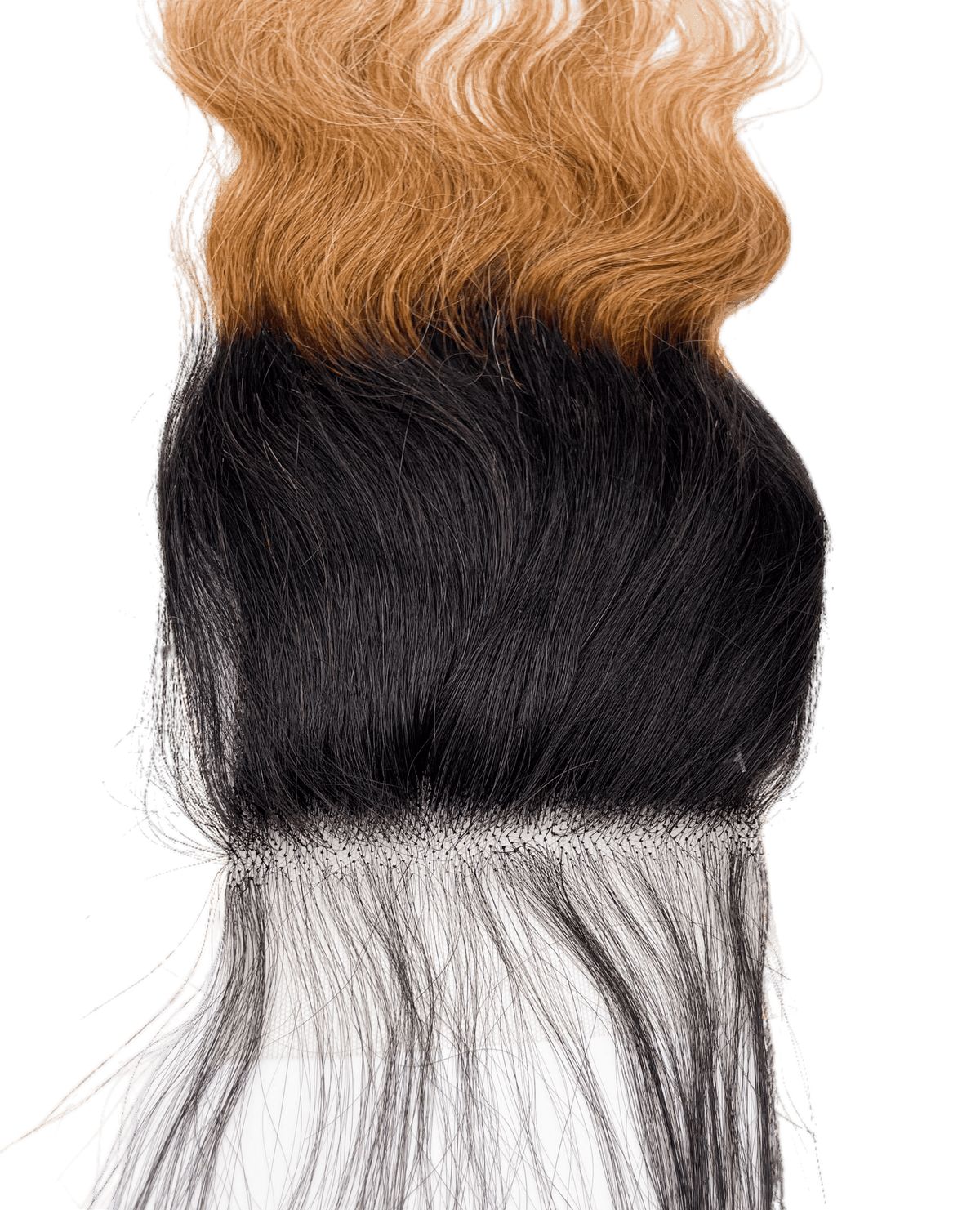 Rio Body Wave Closure 4x4 Gold, 16 in