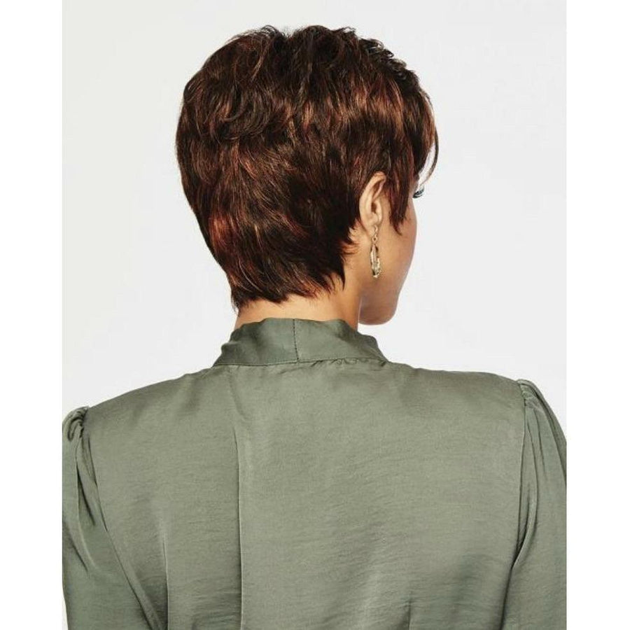 Raquel Welch Winner Wig, R511G Gradient Charcoal, Average Cap