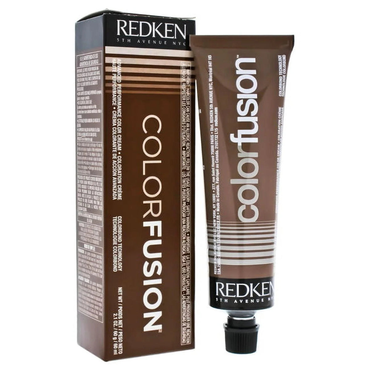 Redken Color Fusion Permanent Color Cream 6AG Ash/Green 2.1 oz