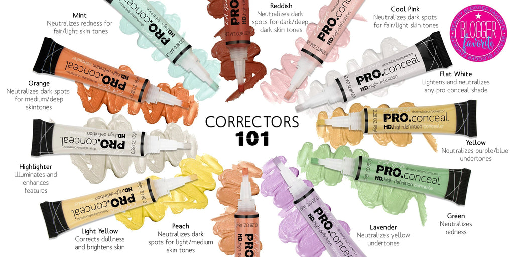 L.A. Girl Pro Conceal High Definition Concealer, GC990 Orange Corrector