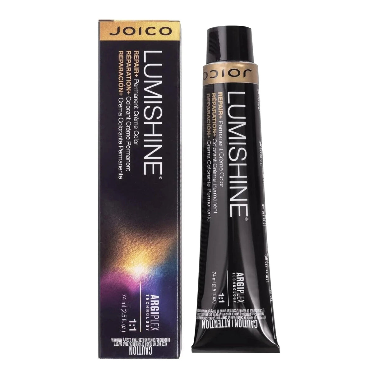 Joico Lumishine Permanent Creme Color 3NA (3.01) Natural Ash, 2.5 oz