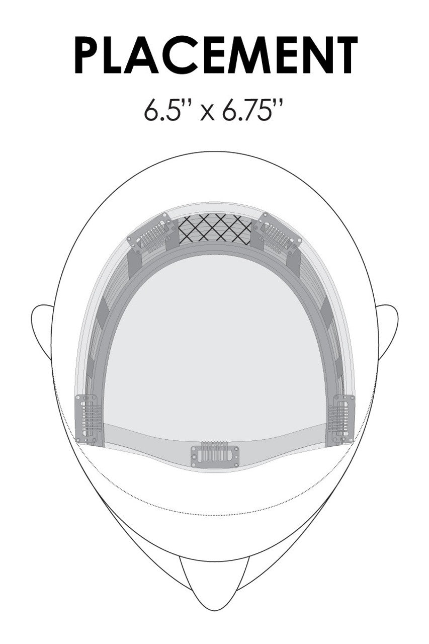 Jon Renau Top Wave 12" Hair Topper, FS27