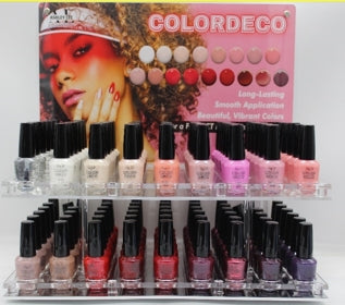 Ashley Lee ColorDeco Nail Polish, 106 Code Red