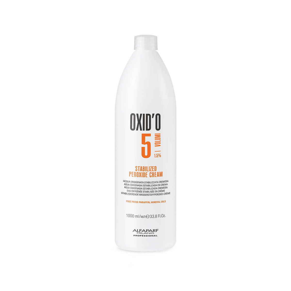 Alfaparf Milano Oxid'o Cream Developer 5 Vol, 33.8 oz