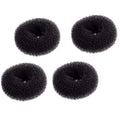 VIP Extensions Hair Bun Maker Donut, Large Brown