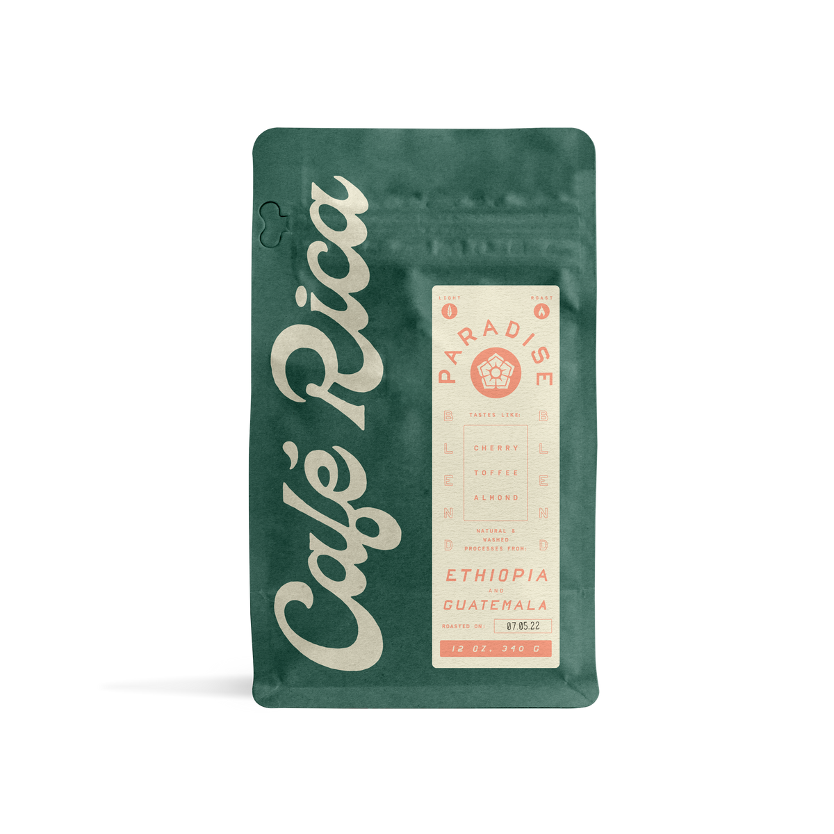 Cafe Rica's Paradise - Ethiopian & Guatemalan Blend 340g
