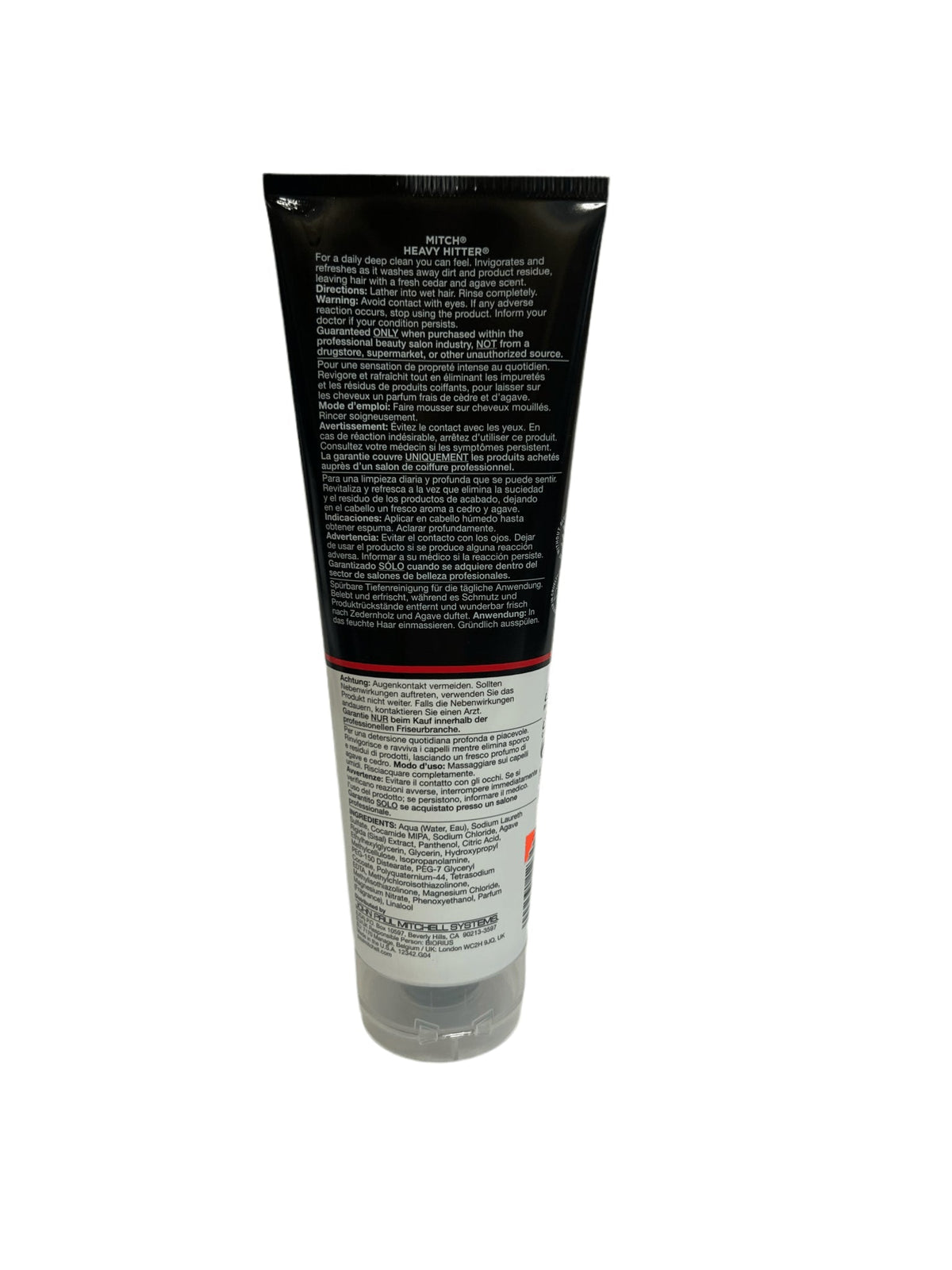 Paul Mitchell Mitch Heavy Hitter Deep Cleansing Shampoo 8.5 oz