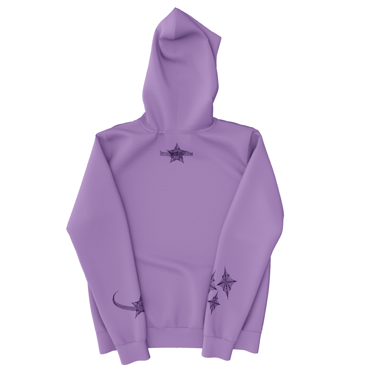 BL WEBSTAR FULL ZIP HOODIE (PURPLE/BLACK)