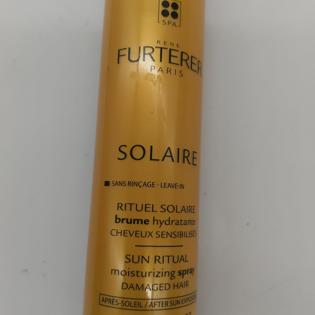 Rene Furterer Solaire Sun Ritual Moisturizing Spray Damaged Hair 3.3 Oz