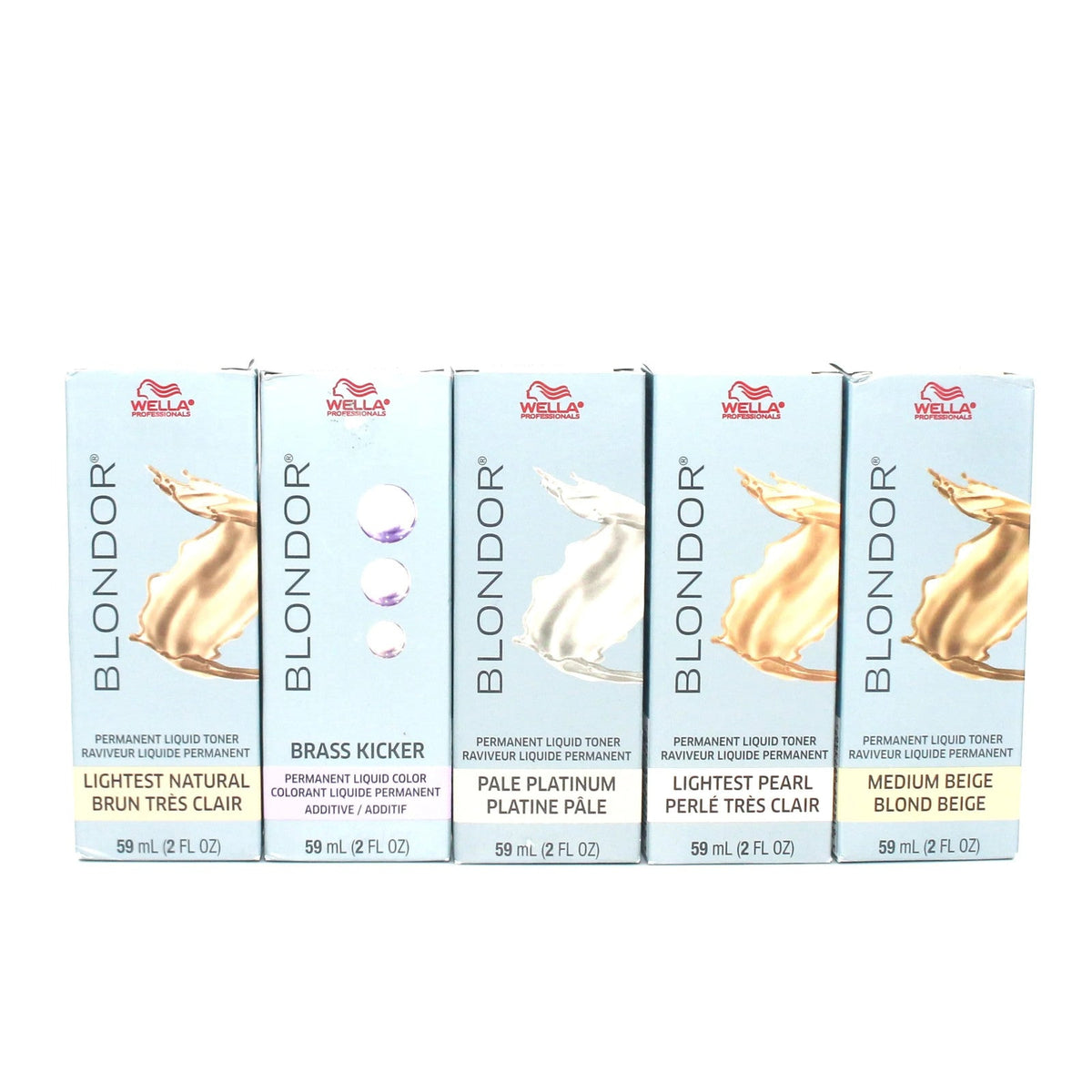 Wella Professionals Blondor Permanent Liquid Hair Toner /86 2 oz