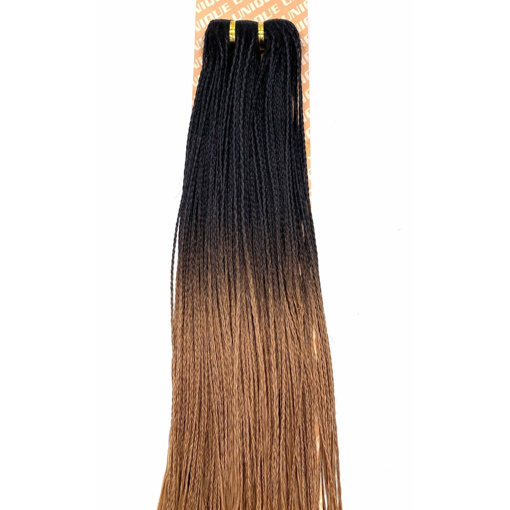 Unique Micro Braid 14" T1B Burgundy 100% Human Hair New With Tags